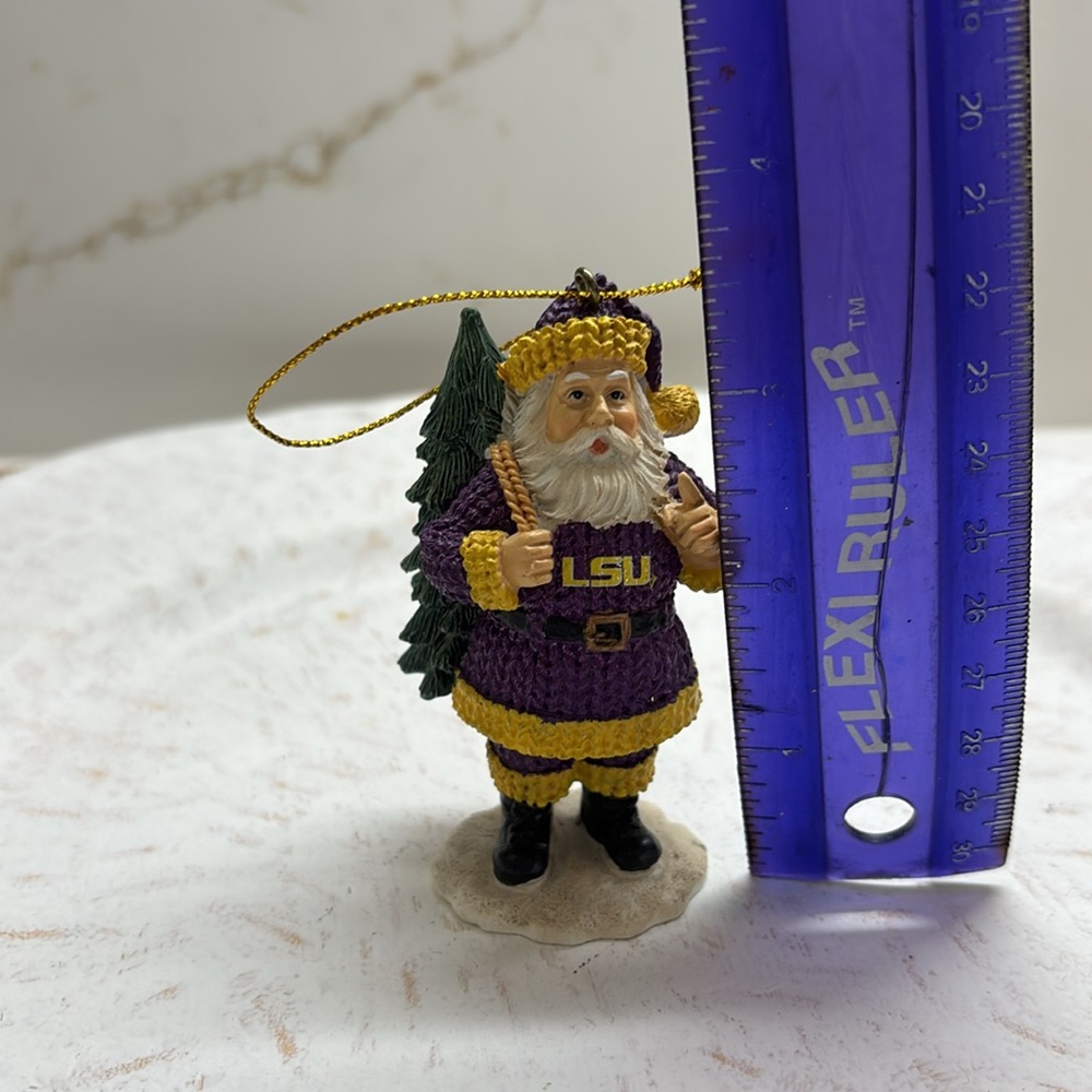 LSU Santa ornament - Picture 4 of 4